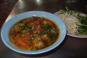 Bun Bo Kho at Com Chay Cuong in Can Tho