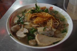 Bun Mang at Com Chay Cuong in Can Tho
