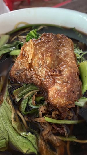 vegan duck  at Com Chay Cuong in Can Tho