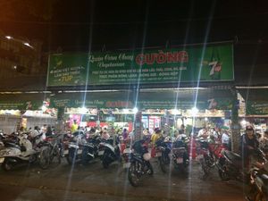 store front at Com Chay Cuong in Can Tho