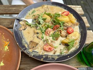 Polish gnocchi’s   at Bistro Jaglana in Szczecin