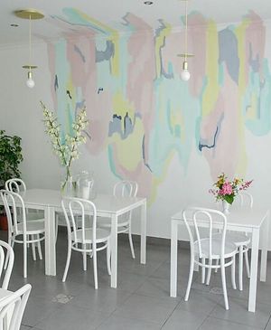 seating inside or on the terras at Bistro Jaglana in Szczecin