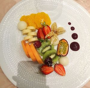 Fruit platter  at Goya in Funchal