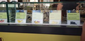 Vegan flavours at Ottavia Gelateria in Funchal