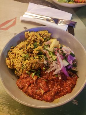 Jackfruit curry at Lounges - Berretto Lounge in Stockport