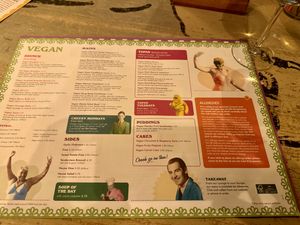 Vegan menu 🌟  at Lounges - Brezo Lounge in Cheadle