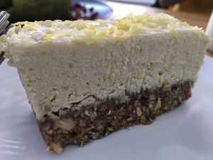 Lemon cheesecake  at Healthy Prep Kitchen in Morpeth