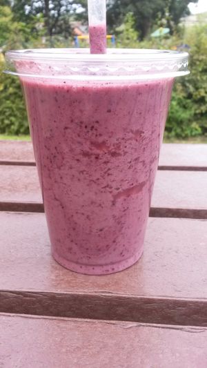 Bursting berries smoothie  at Healthy Prep Kitchen in Morpeth