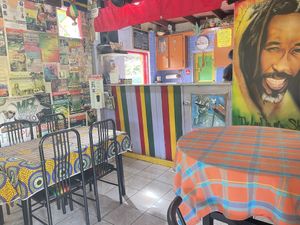 Inside   at Freedom Fighters Ital Shack in Philipsburg