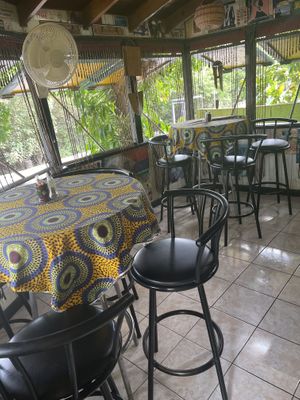 Inside  at Freedom Fighters Ital Shack in Philipsburg