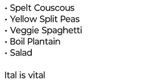   at Freedom Fighters Ital Shack in Philipsburg