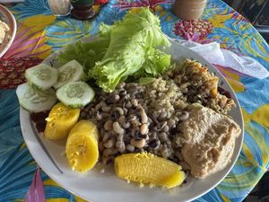 Daily plate  at Freedom Fighters Ital Shack in Philipsburg