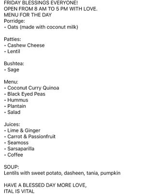   at Freedom Fighters Ital Shack in Philipsburg