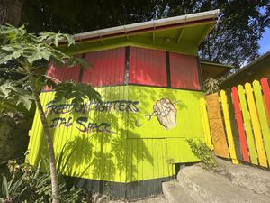   at Freedom Fighters Ital Shack in Philipsburg