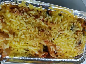 Rigatoni Arrabiata al forno at Cesar's Pizzeria in Bad Nauheim