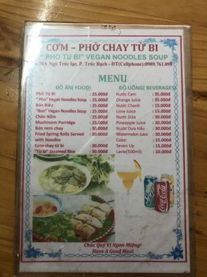  #Veganuary at Com Pho Chay Tu Bi in Hanoi
