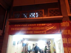Exterior at Com Pho Chay Tu Bi in Hanoi