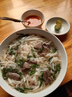 Pho at Com Pho Chay Tu Bi in Hanoi