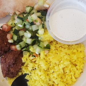  at Naf Naf Grill in Bloomington