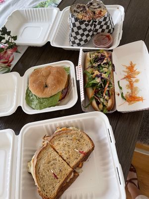 I ordered everything  at Norma's Plant Based Cuisine in Altamonte Springs