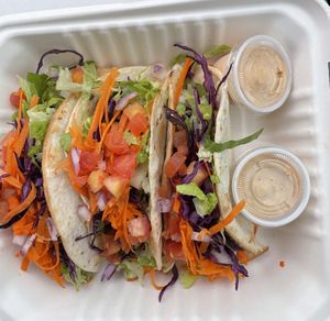 Beef style tacos  at Norma's Plant Based Cuisine in Altamonte Springs