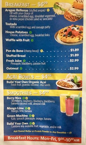  Menu, Pg. 1 at Norma's Plant Based Cuisine in Altamonte Springs