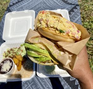 Arepas at Norma's Plant Based Cuisine in Altamonte Springs