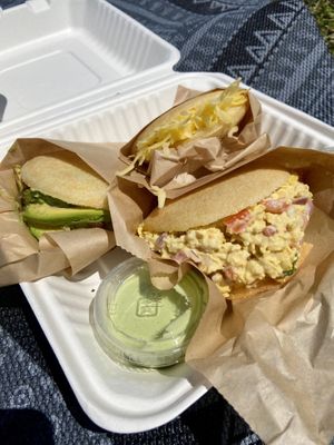 Arepas at Norma's Plant Based Cuisine in Altamonte Springs