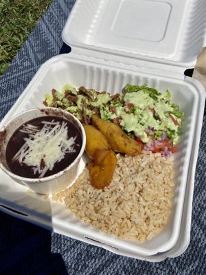 Combo plate at Norma's Plant Based Cuisine in Altamonte Springs