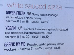 Yummy vegan pizza! at Rock'n Dough Pizza in Jackson