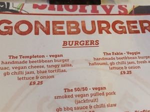 Vegan options at The Lexington in London