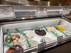 Gelato options   at Green Cuisine Vegetarian Restaurant in Victoria