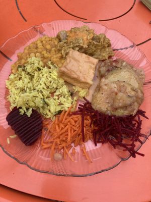 Delicious selection of tasty foods.  at Green Cuisine Vegetarian Restaurant in Victoria