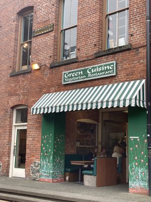   at Green Cuisine Vegetarian Restaurant in Victoria