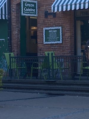   at Green Cuisine Vegetarian Restaurant in Victoria