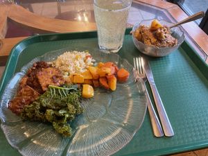   at Green Cuisine Vegetarian Restaurant in Victoria