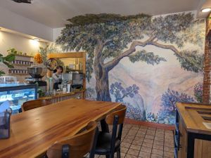 Café at Green Cuisine Vegetarian Restaurant in Victoria