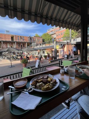   at Green Cuisine Vegetarian Restaurant in Victoria