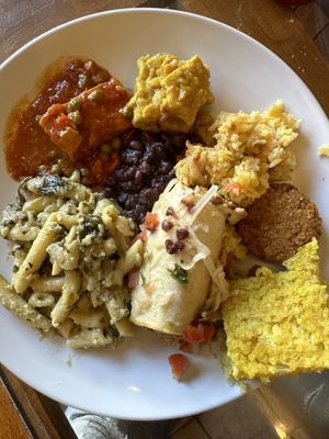 All vegan   at Green Cuisine Vegetarian Restaurant in Victoria