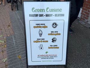   at Green Cuisine Vegetarian Restaurant in Victoria