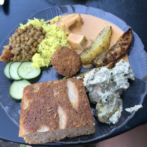 Buffet  at Green Cuisine Vegetarian Restaurant in Victoria