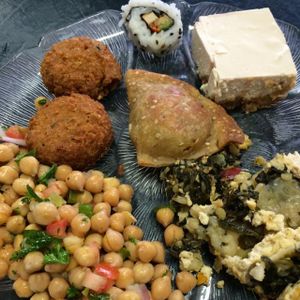 buffet. $4 at Green Cuisine Vegetarian Restaurant in Victoria