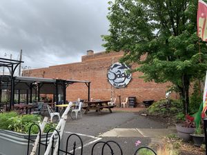 Back patio area  at Sage on Laurel in Brainerd