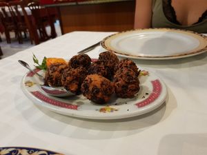 Bolas de verdura at Gran Mundo in Torremolinos