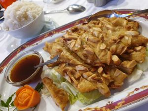 POLLO VEGANO ALMENDRAS at Gran Mundo in Torremolinos