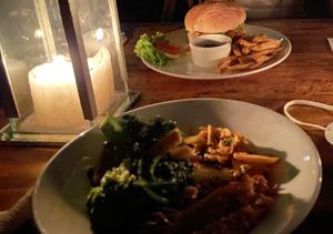 Romantic tables  at Bean Me Up in Goa