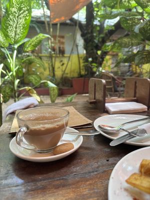 Masala chai  at Bean Me Up in Goa