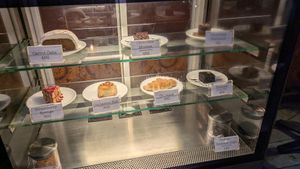 Vegan cakes at Bean Me Up in Goa