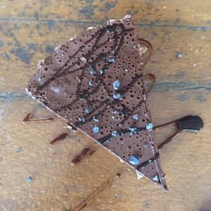 One of the Raw chocolate desserts, so decadent!!  at Bean Me Up in Goa