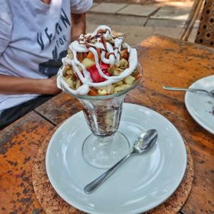 Where is the ice cream? at Bean Me Up in Goa